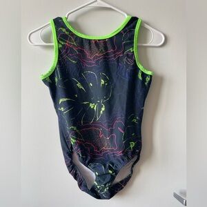 Plum Practicewear: Neon Splatter Practice Leotard